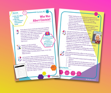 Grades 6-8: Who Was Albert Einstein? (AR on the Go)