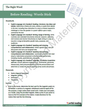 The Right Word (5th Grade: Series 2)