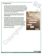 The Right Word (5th Grade: Series 2)