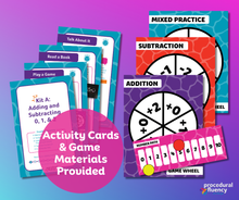 Addition/Subtraction Kit A: Adding/Subtracting 0, 1, & 2 (PF on the Go)