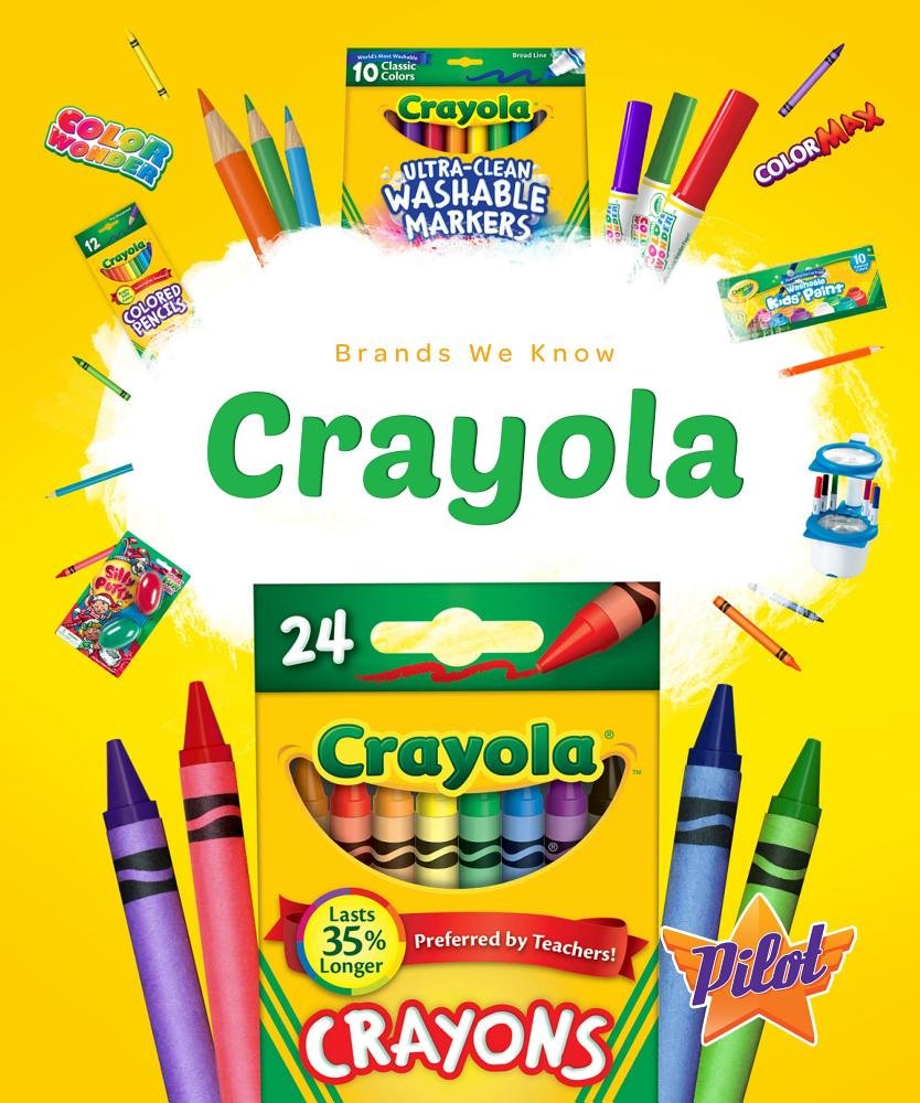 Ages 9-11: Crayola (Brands We Know) (AR on the Go)
