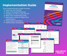 Procedural Fluency: Targeted Intervention Kit (Addition & Subtraction)